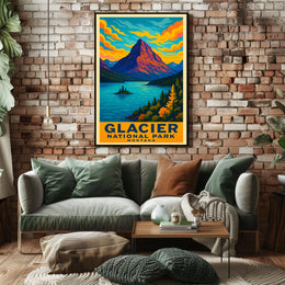 Glacier National Park Montana Poster