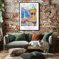 Innsbruck Charm Poster PosterGoat