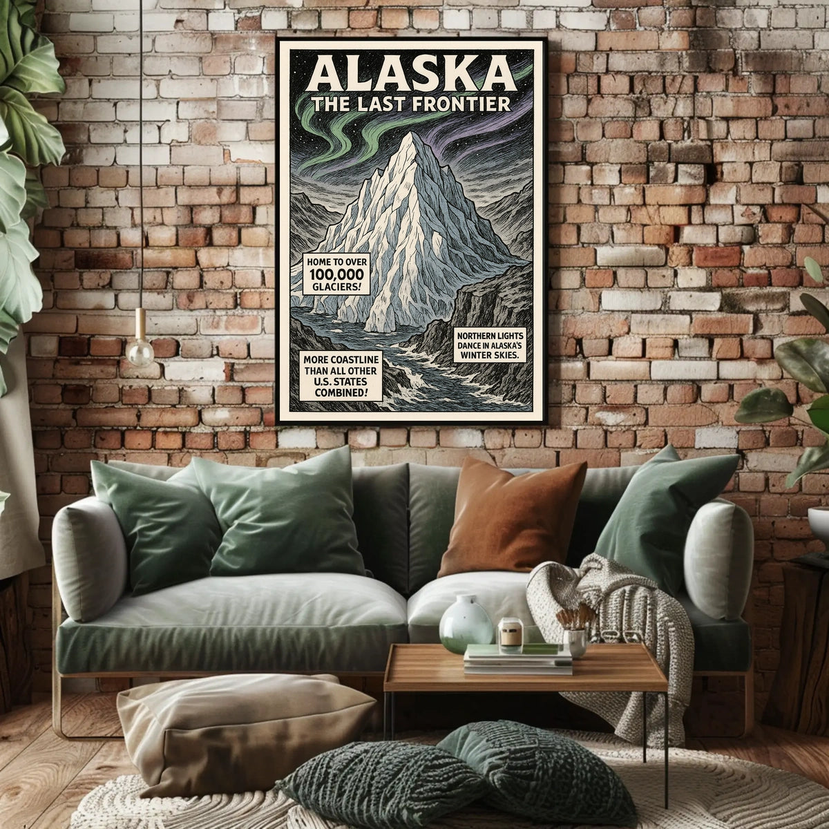 Alaska The Last Frontier Poster