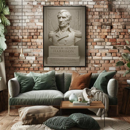 William Henry Harrison 9Th President Poster