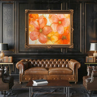 Vibrant Floral Art Poster