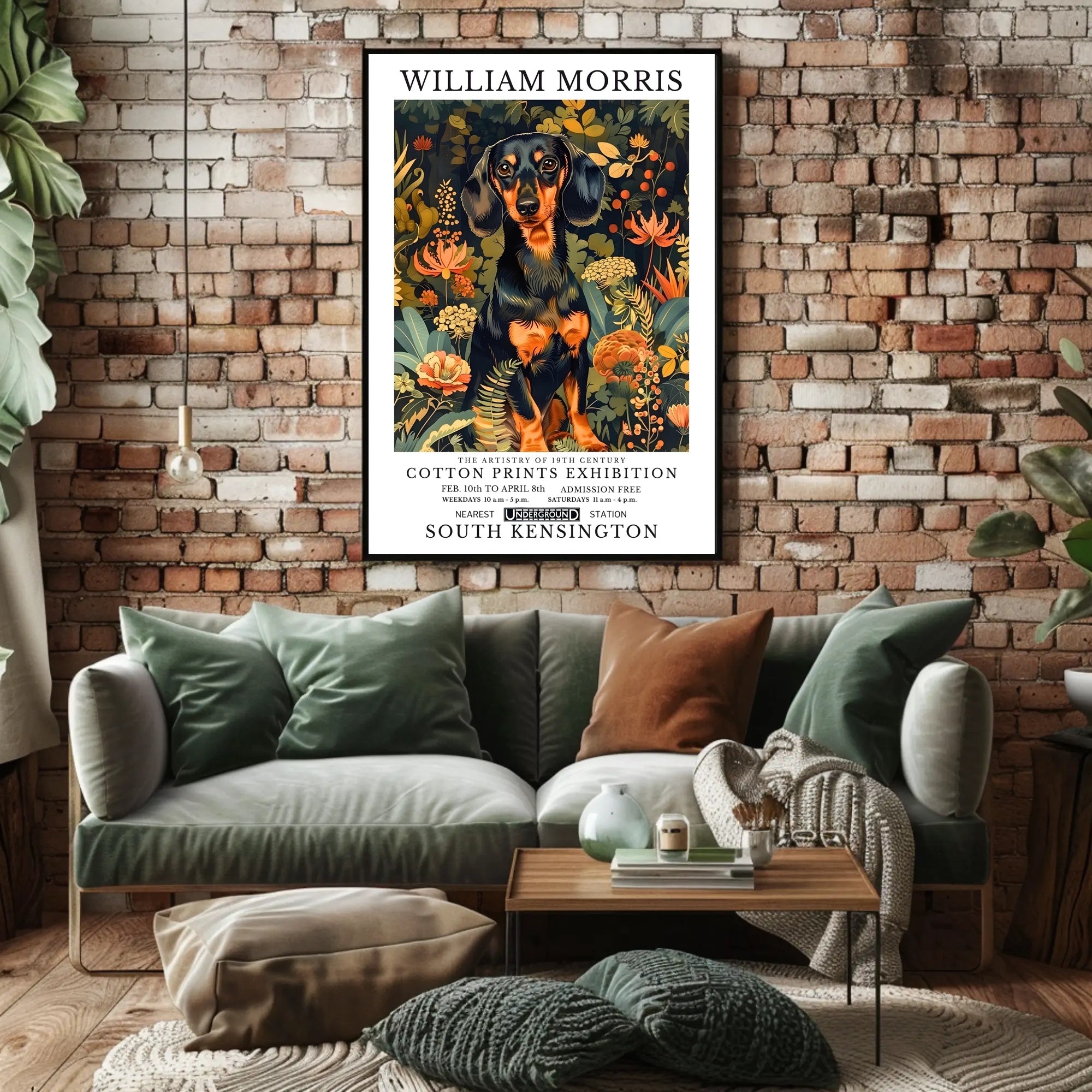 The Artistry of William Morris in Artistic Poster