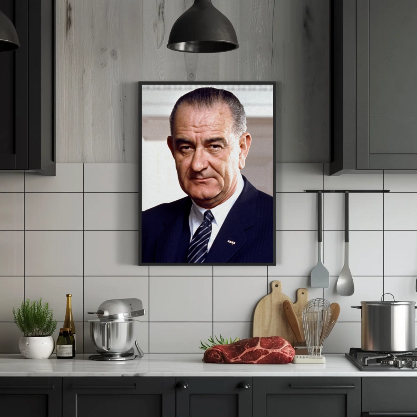 Lyndon Johnson 36th President Of The United States Photo