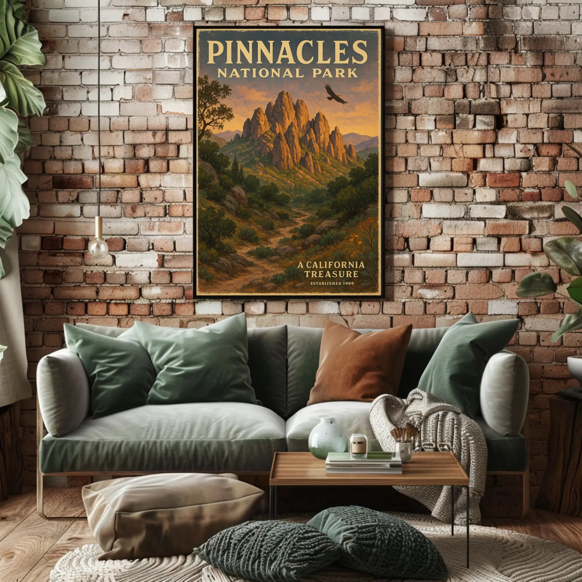 Pinnacles National Park Wall Art Print