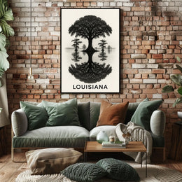 Louisiana Reflections Poster