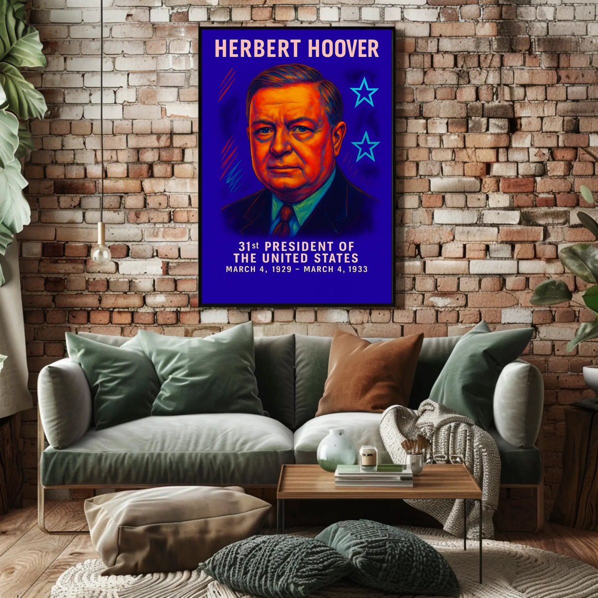 Herbert Hoover 31st President Poster
