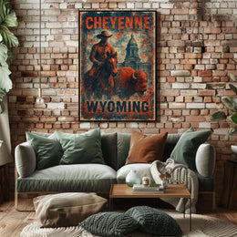 Cheyenne, Wyoming Poster