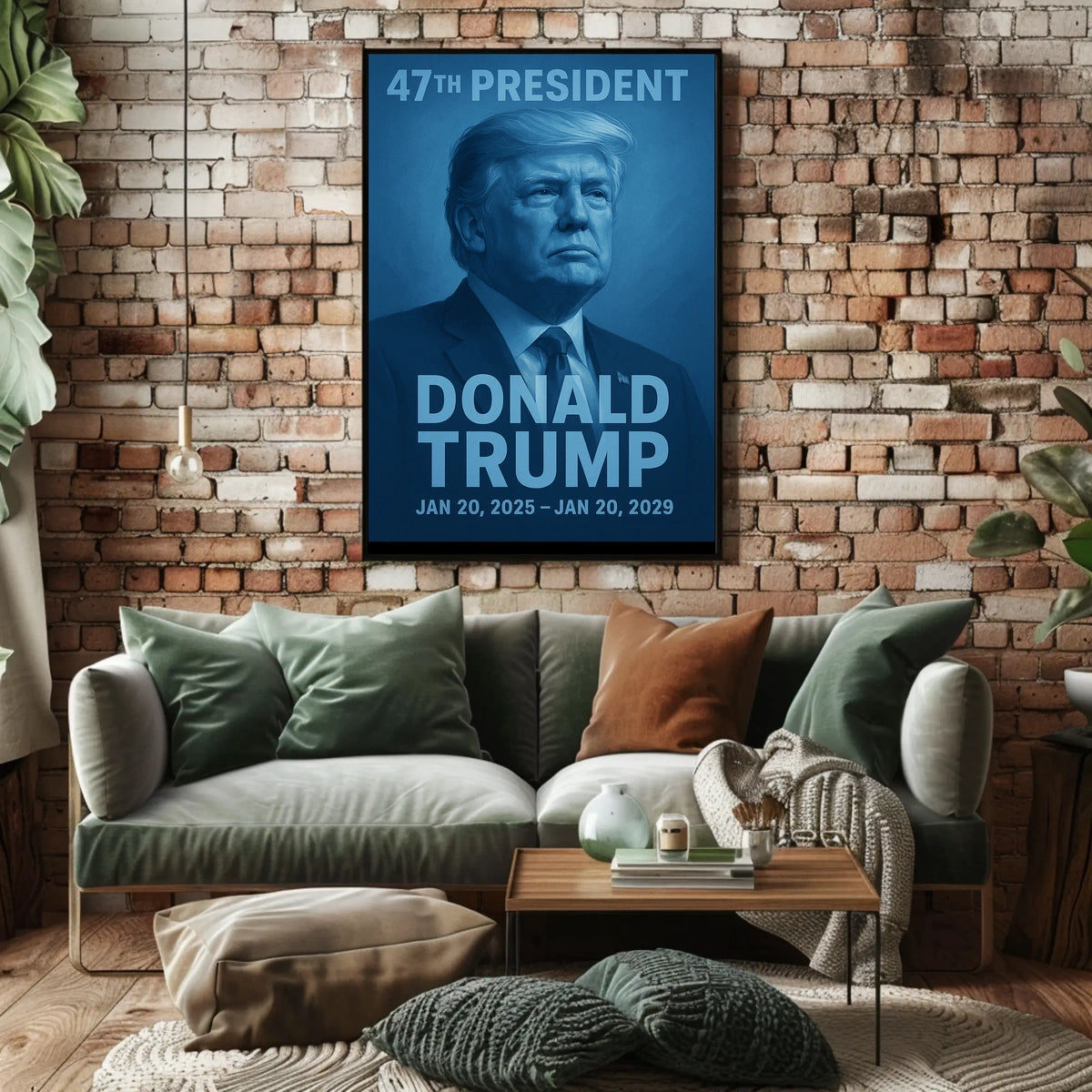 Donald Trump 47th President Poster