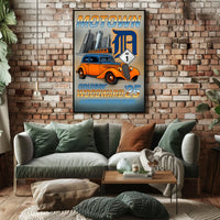 Motown Cruisin Woodward 25 Poster