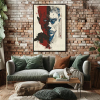 Cherry Blossom Serenity: Tranquil Garden Tea Poster PosterGoat