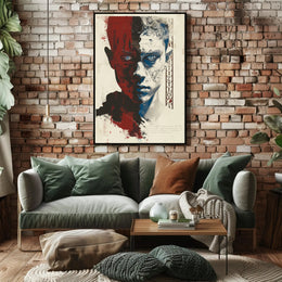 Cherry Blossom Serenity: Tranquil Garden Tea Poster PosterGoat