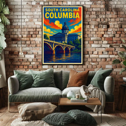 Columbia, South Carolina Poster