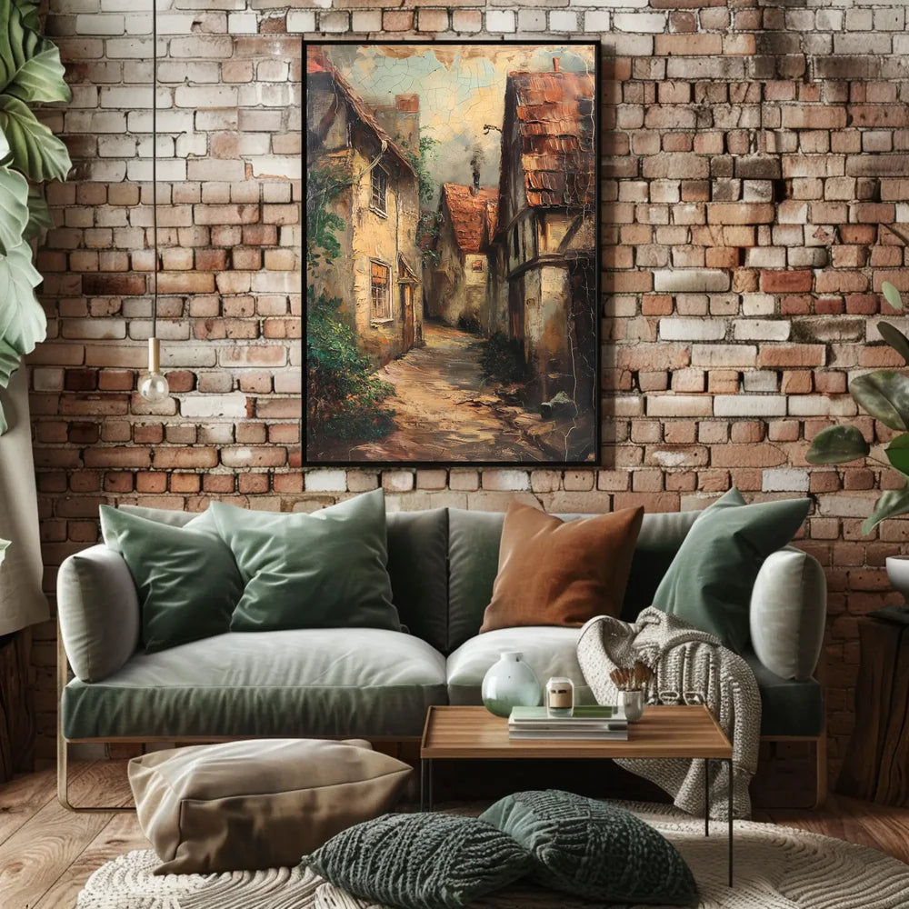 Abstract Cosmic Dreamscape Art Poster