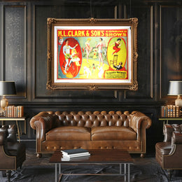 M.L. Clark & Son's Combined Shows Poster