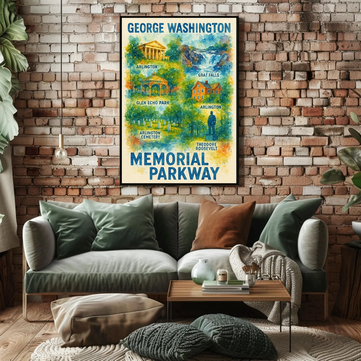 George Washington Memorial Parkway Poster