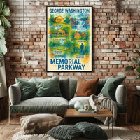 George Washington Memorial Parkway Poster
