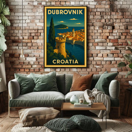 Discover Dubrovnik Poster
