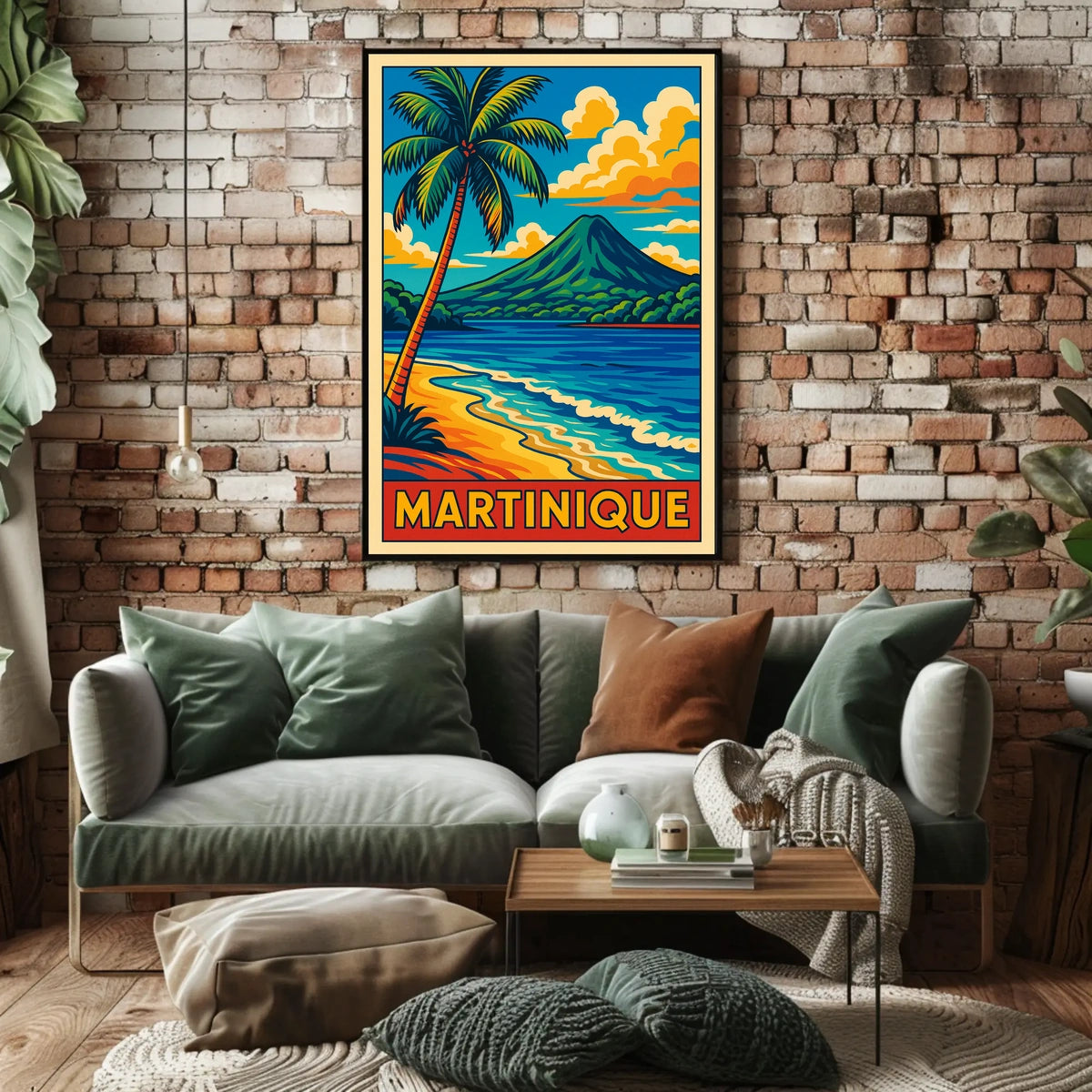 Martinique Paradise Poster