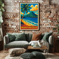 Martinique Paradise Poster