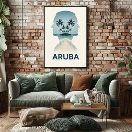 Aruba Tropical Escape Poster