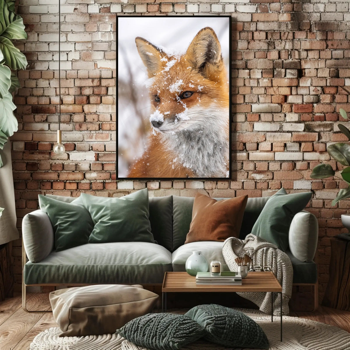 Winter Fox Poster