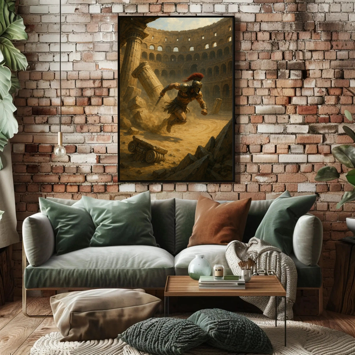 Gladiator in the Arena Poster