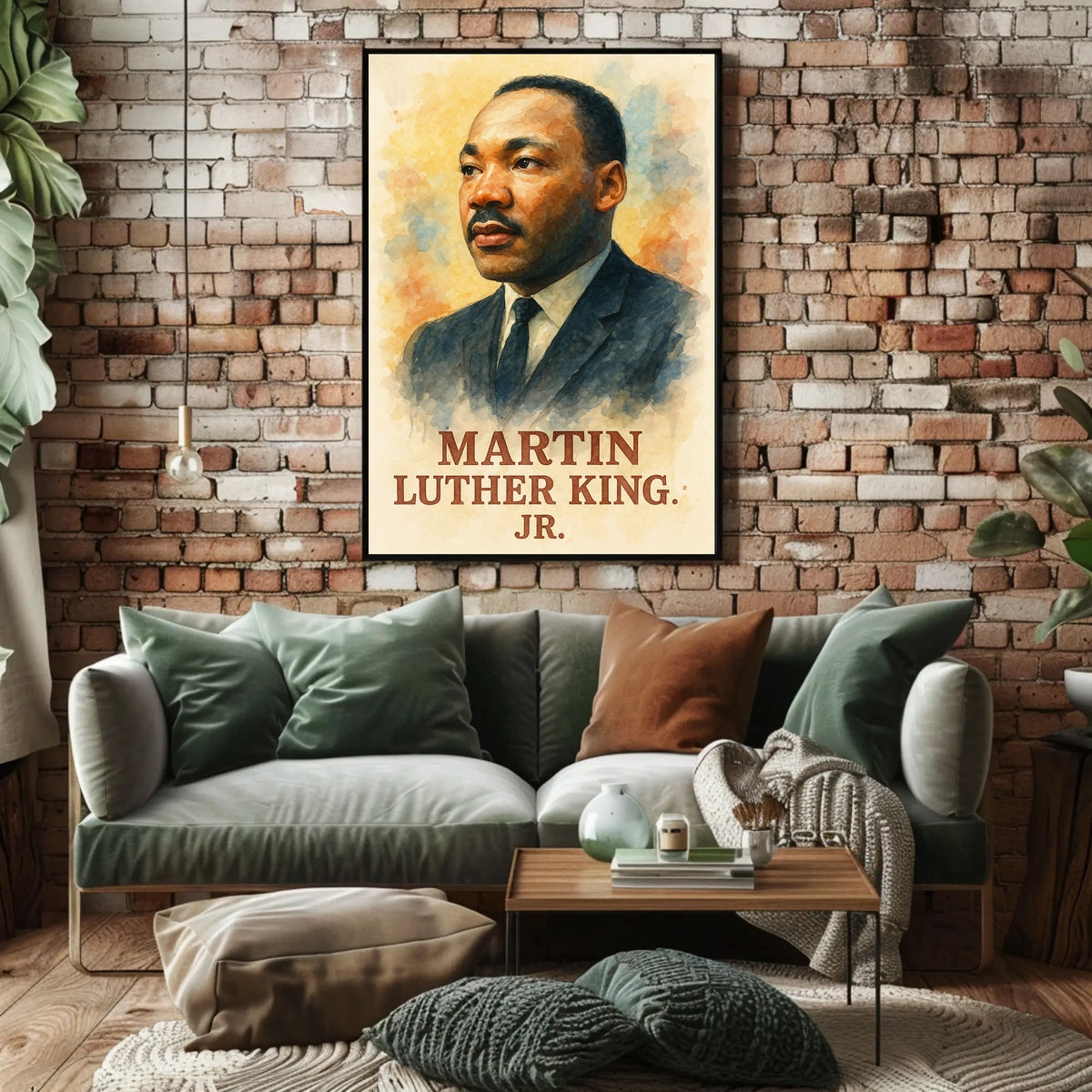 Martin Luther King Jr. Portrait Poster