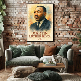 Martin Luther King Jr. Portrait Poster