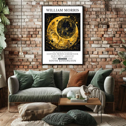 William Morris Cotton Prints Exhibition Poster