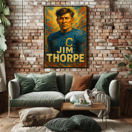 Jim Thorpe Athletic Legend Poster