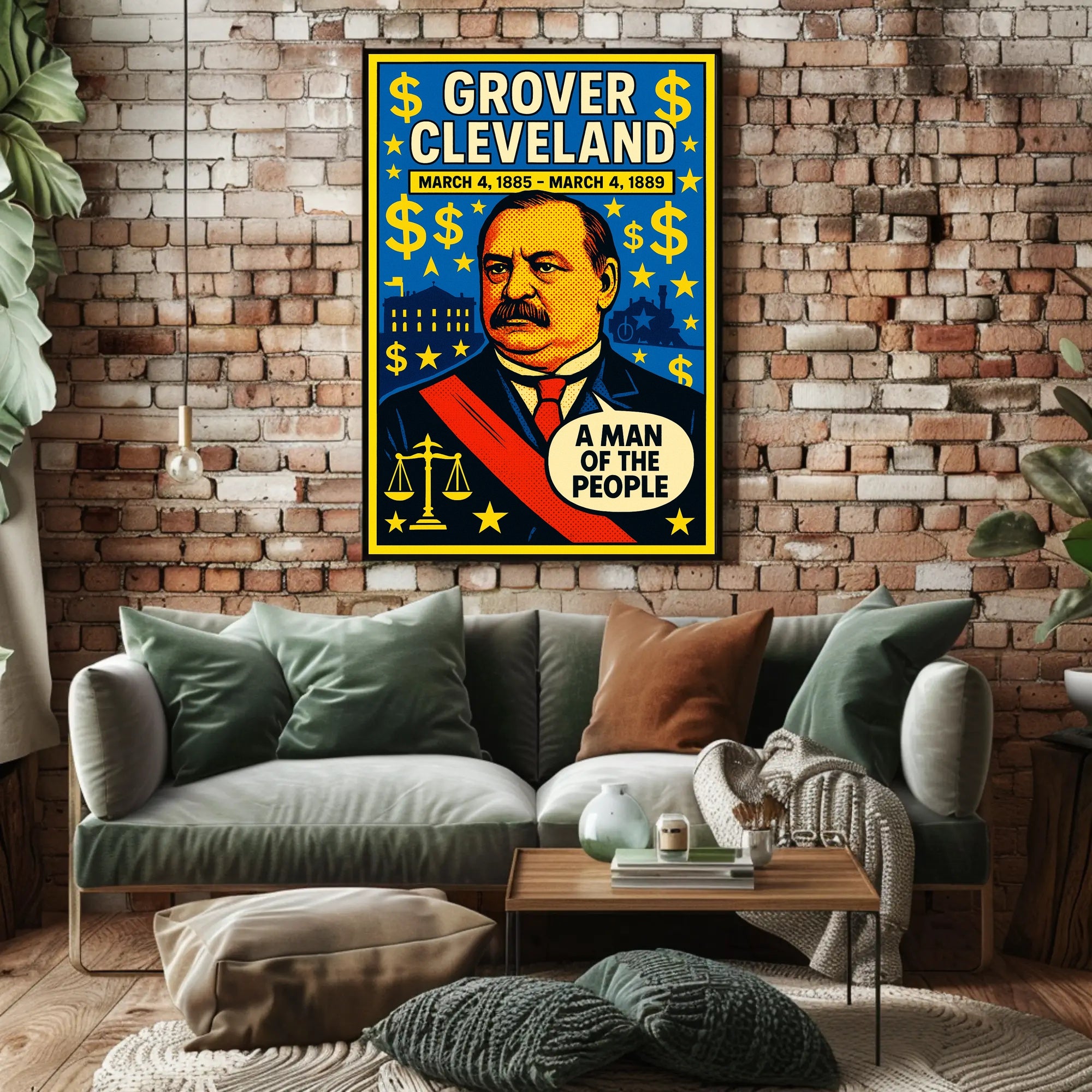 Grover Cleveland Poster