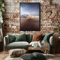Misty Mountain Road Poster