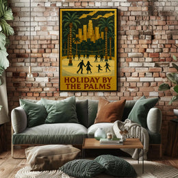 Holiday By The Palms Poster