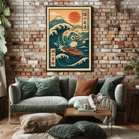 Surfing Adventure Poster