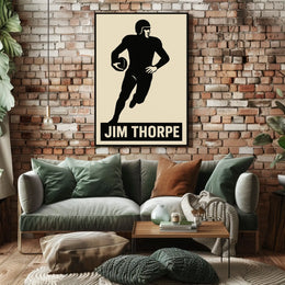 Jim Thorpe Athletic Legend Poster