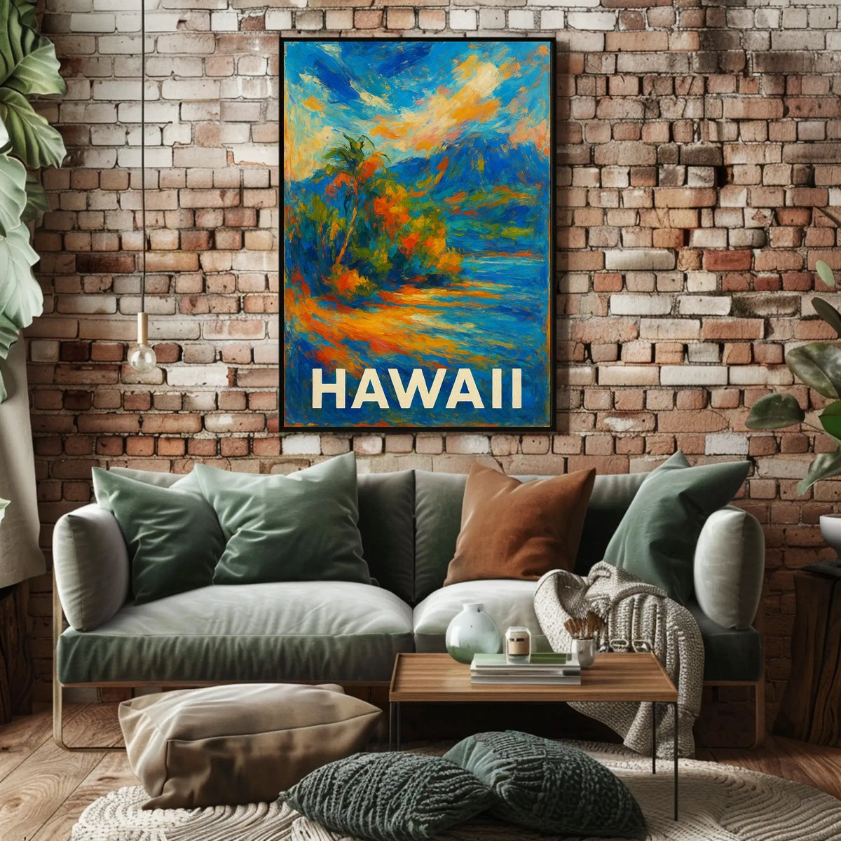 Tropical Paradise Hawaii Poster