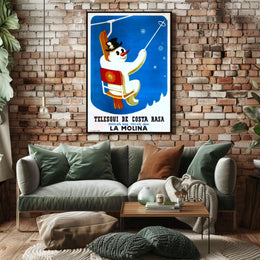 La Molina Ski Resort Poster