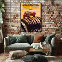 Pirelli Wide-Radial Technology Poster