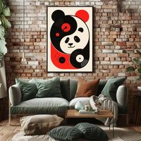 Panda Groove Poster