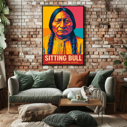 Sitting Bull Hunkpapa Lakota Sioux Poster