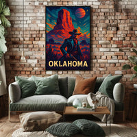 Oklahoma Western Adventure Poster