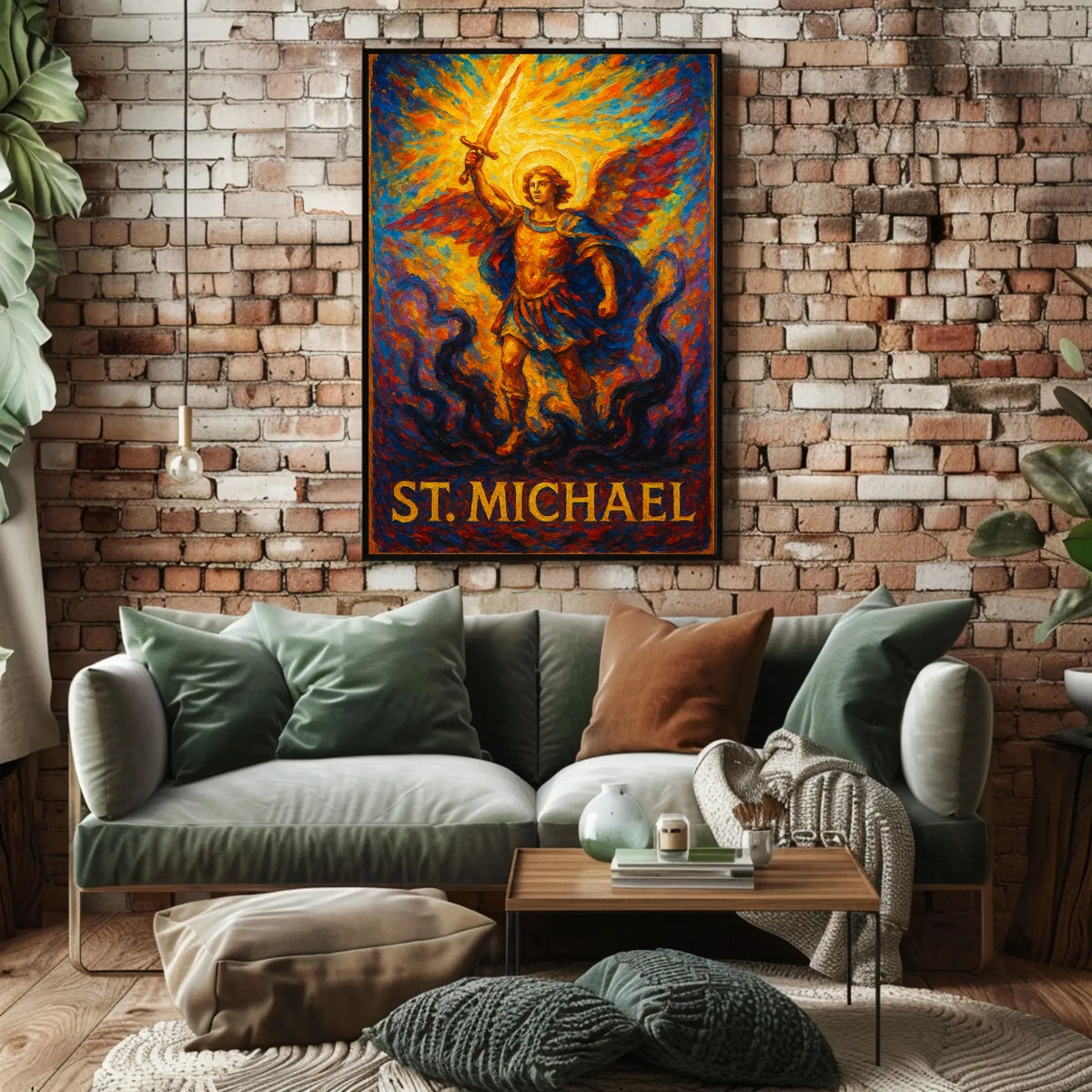 Archangel Michael Art poster