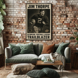 Jim Thorpe Legendary Trailblazer Poster