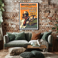 The British 1000 Miles Race at Brooklands Poster
