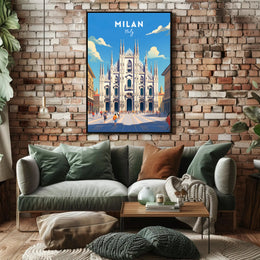 Milan Cathedral Poster