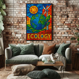 Ecology Mosaic Poster