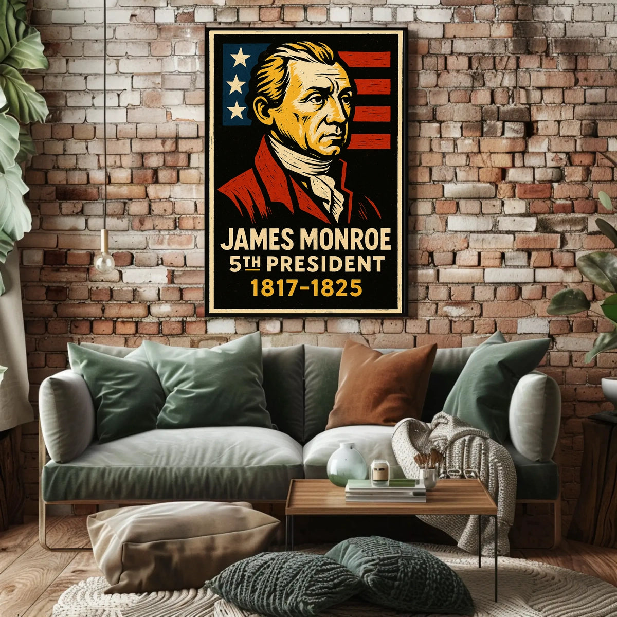 James Monroe 5Th President Poster
