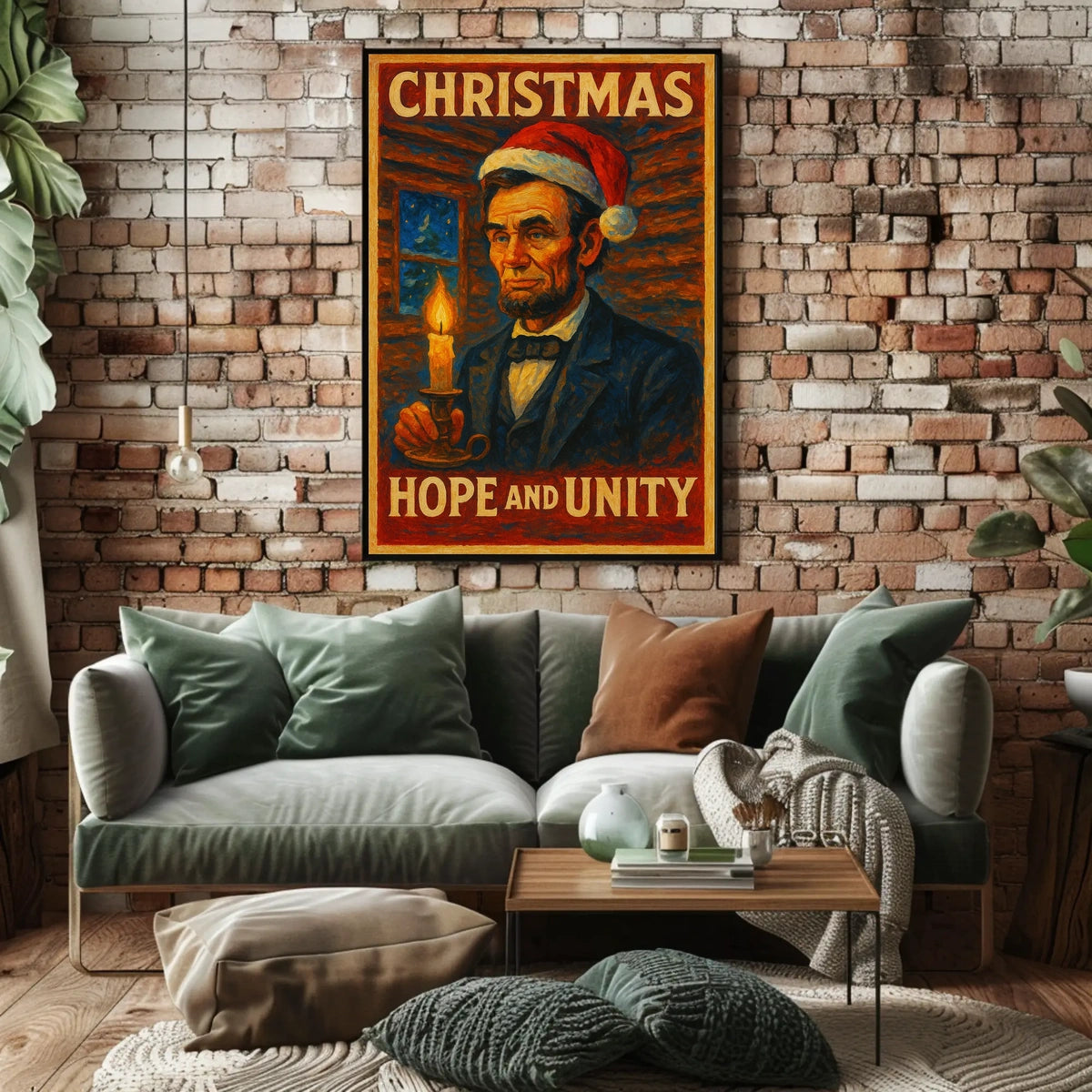 Christmas Hope And Unity Poster