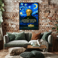 Zachary Taylor 12th President of the United States Presidential Masterpiece Series Poster