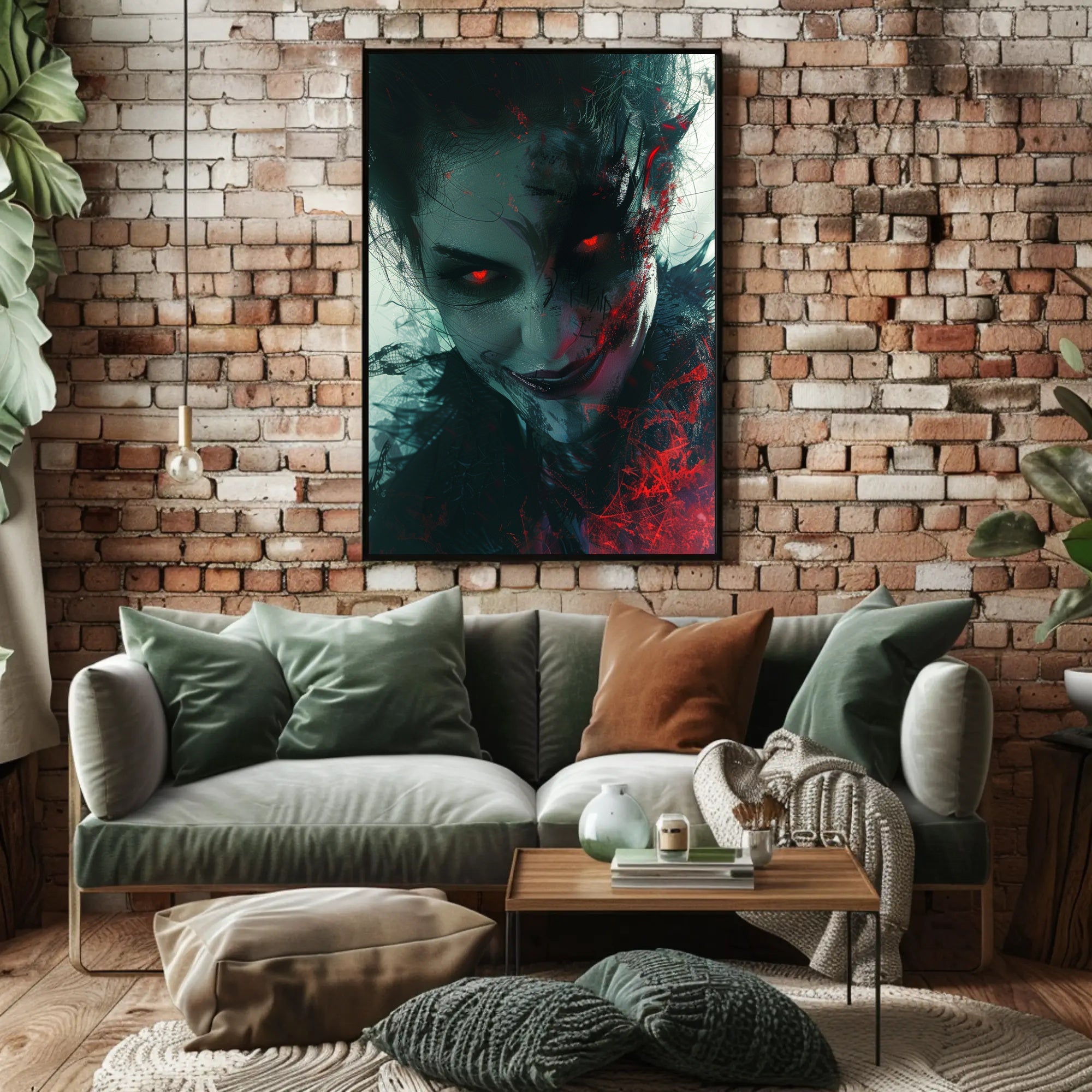 Enigmatic Glare Poster PosterGoat